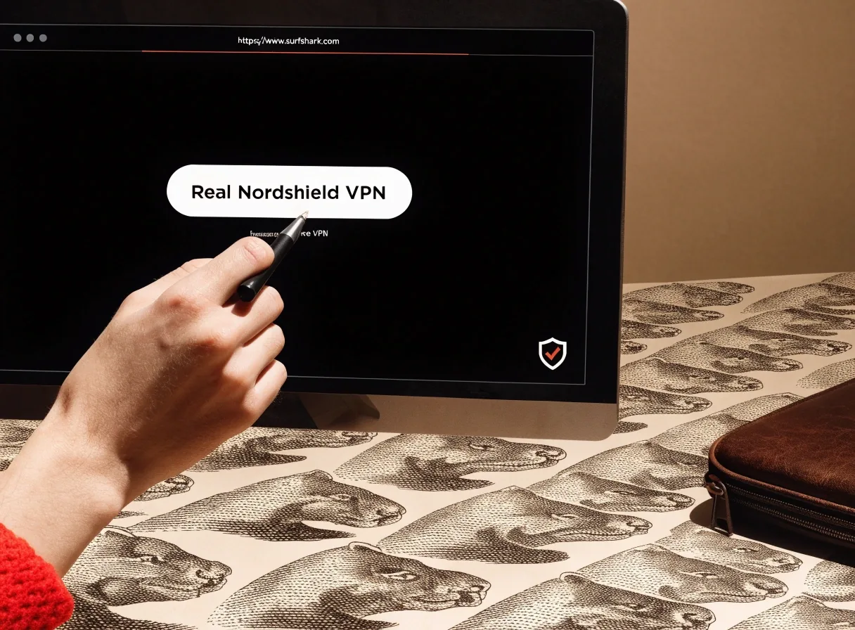 Hands closing a laptop at a home desk at night